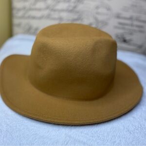 Classic Tan Fedora Hat